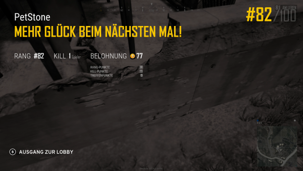 Pubg auf der Xbox One (Bild: Bluehole / Screenshot: Golem.de)